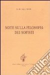 Note sulla filosofia dei sofisti libro