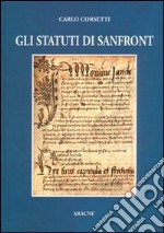 Gli statuti di Sanfront libro