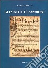 Gli statuti di Sanfront libro