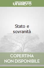 Stato e sovranità
