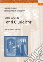 Selezione di fonti giuridiche libro