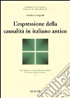 L'espressione della causalità in italiano antico libro