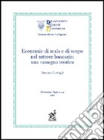 Economie di scala e di scopo nel settore bancario. Una rassegna teorica libro