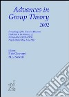 Advances in Group Theory 2002 libro