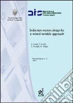 Induction motors design by a mixed-variable approach libro