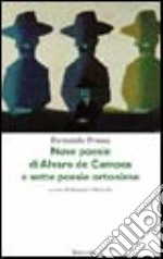 Nove poesie di Alvaro de Campos e sette poesie ortonime libro