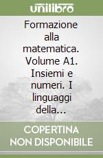 Formazione alla matematica. Volume A1. Insiemi e numeri. I linguaggi della matematica. Per gli Ist. professionali settore industria e artigianato libro