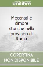 Mecenati e dimore storiche nella provincia di Roma libro