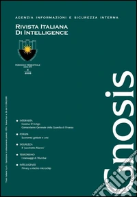 Gnosis. Rivista italiana di Intelligence (2008). Vol. 4 libro