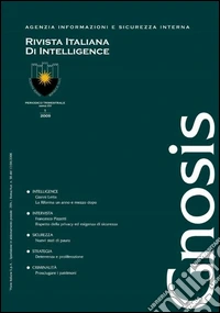 Gnosis. Rivista italiana di Intelligence (2009). Vol. 1 libro
