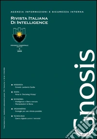 Gnosis. Rivista italiana di Intelligence (2009). Vol. 3 libro