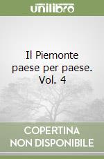 Il Piemonte paese per paese. Vol. 4 libro