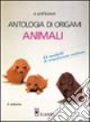 Antologia di origami animali libro