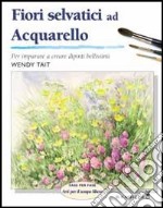 Fiori selvatici ad acquarello