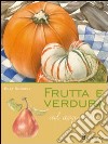 Frutta e verdura ad acquarello libro