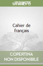 Cahier de français (2) libro