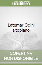 Latemar Oclini altopiano libro