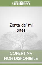 Zenta de' mi paes libro