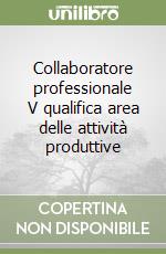 Collaboratore professionale V qualifica area delle attività produttive libro