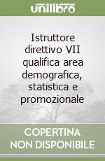 Istruttore direttivo VII qualifica area demografica, statistica e promozionale libro