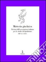 Materia giudaica XIV 1-2 (2009)