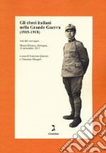 Gli ebrei italiani nella Grande Guerra /1915-1918). Atti del convegno (Museo Ebraico, Bologna, 11 novembre 2015)