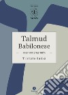 Talmud babilonese. Trattato Sukka libro