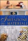 Decorare con tecniche di imitazione dei materiali libro
