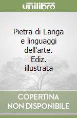 Pietra di Langa e linguaggi dell'arte. Ediz. illustrata libro