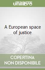 A European space of justice