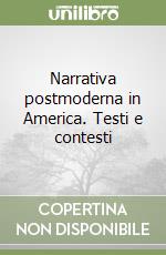 Narrativa postmoderna in America. Testi e contesti libro