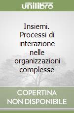 Insiemi. Processi di interazione nelle organizzazioni complesse libro