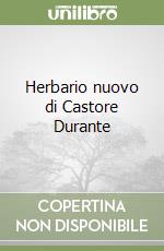 Herbario nuovo di Castore Durante libro