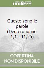 Queste sono le parole (Deuteronomio 1,1 - 11,25)