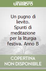 Un pugno di lievito. Spunti di meditazione per la liturgia festiva. Anno B libro