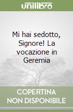 Mi hai sedotto, Signore! La vocazione in Geremia libro