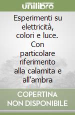 Esperimenti su elettricità, colori e luce. Con particolare riferimento alla calamita e all'ambra libro