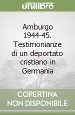 Amburgo 1944-45. Testimonianze di un deportato cristiano in Germania