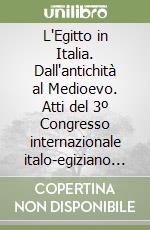 L'Egitto in Italia. Dall'antichità al Medioevo. Atti del 3º Congresso internazionale italo-egiziano (Roma - Pompei, 13-19 novembre 1995) libro