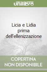 Licia e Lidia prima dell'ellenizzazione