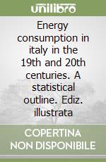 Energy consumption in italy in the 19th and 20th centuries. A statistical outline. Ediz. illustrata libro