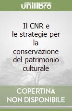 Il CNR e le strategie per la conservazione del patrimonio culturale libro