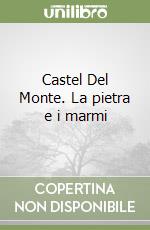 Castel Del Monte. La pietra e i marmi libro