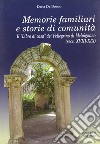 Memorie familiari e storie di comunità. Il «libro di casa» dei Pellegrino di Melpignano (secc. XVIII-XIX) libro