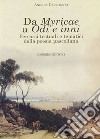 Da Myricae a odi e inni. Percorsi testuali e tematici della poesia pascoliana libro