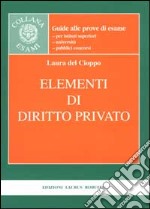 Elementi di diritto privato libro