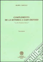 Complemento de «La retorica a Gaio Erennio» libro