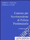 Concorso per sovrintendente di polizia penitenziaria (1) libro