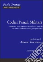 Codici penali militari libro