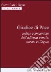 Giudice di pace. Codice commentato dell'udienza penale, norme collegate libro